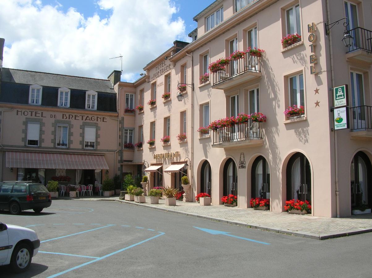 Hotel De Bretagne Dol Centre Ville - Hotel Et Restaurant 돌드브레테인 외부 사진